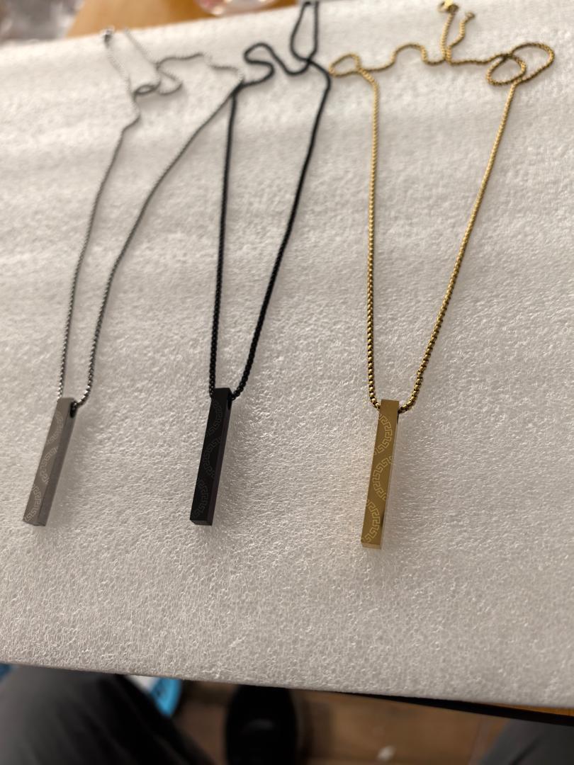 Premium Stainless Steel Chain (Gold, Silver & Black)