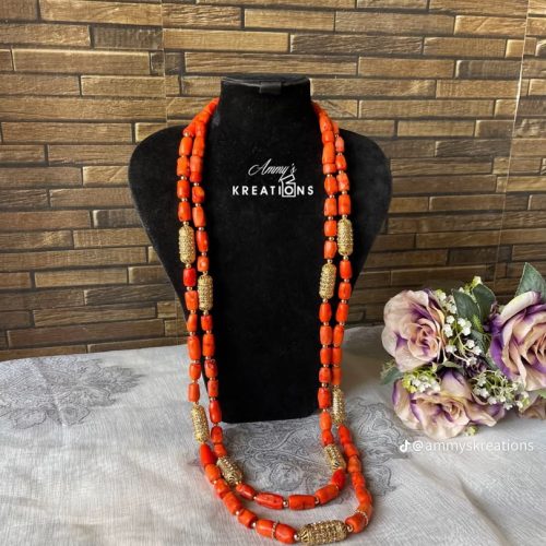 Coral Bead Set