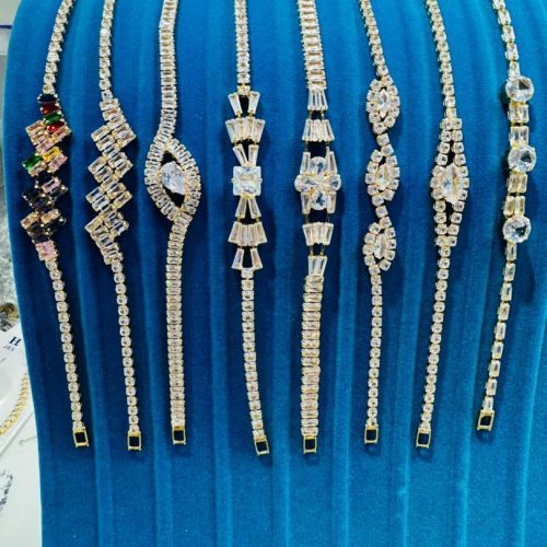 Luxury Pearl & Crystal Tennis Bracelets for Women