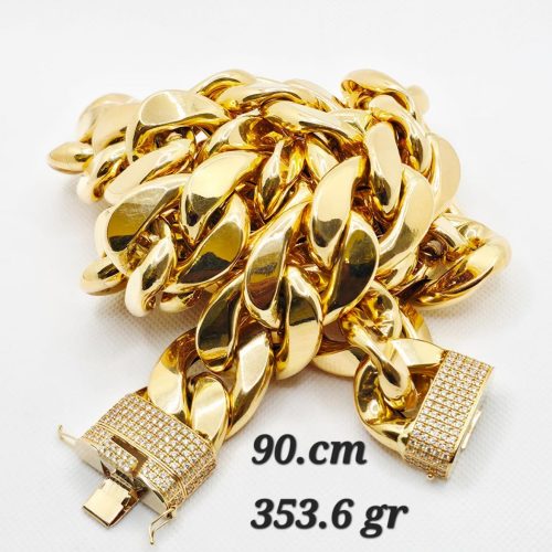 Gold Cuban Link Chain