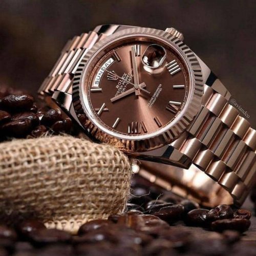 Rolex Datejust Rose Gold Watch