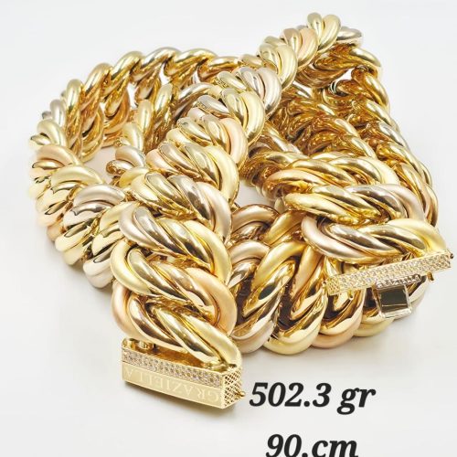 109.5g Gold Cuban Link Chain