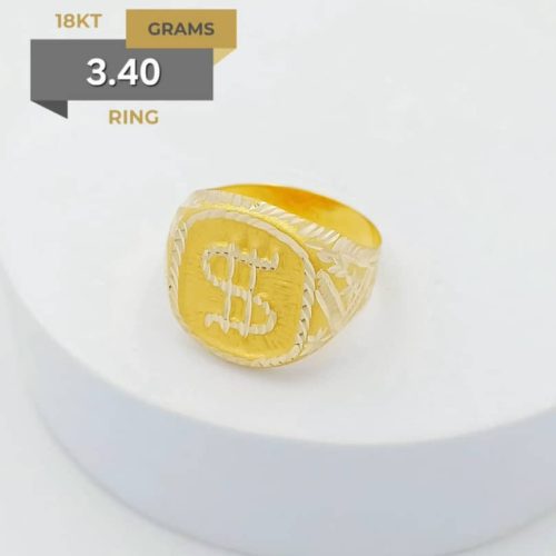 18 KT Gold Men’s Ring [3.4]GRAM
