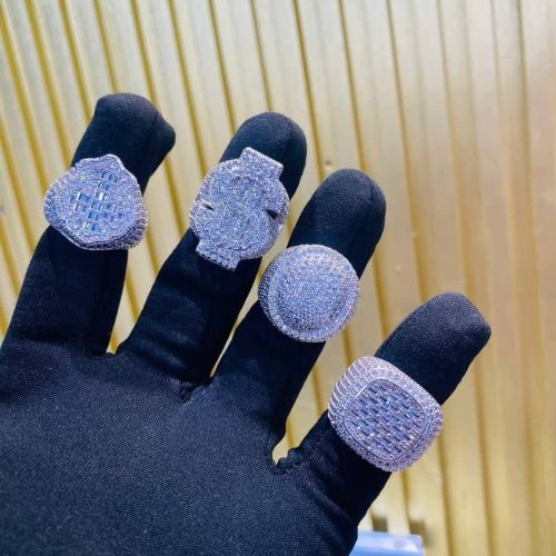 VVS Diamond-Style Luxury Ring
