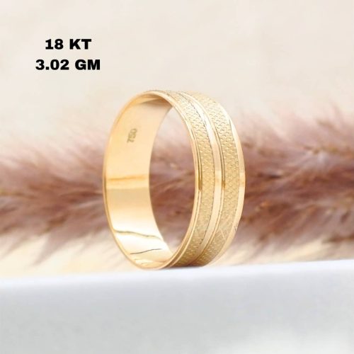 18K Gold Wedding Rings 3.0gram