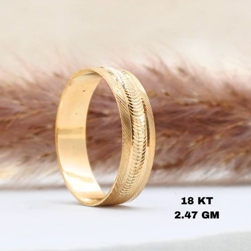 18K Gold Wedding Rings 2.4gram